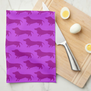 Dachshund Tea Towel