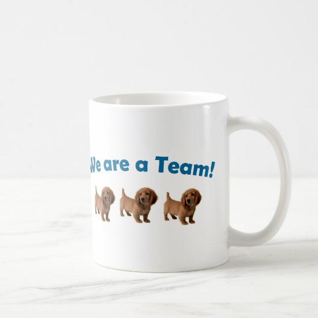 Dachshund Team Mug (Right)
