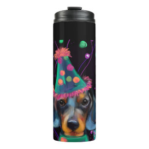 Dachshund thermal tumbler