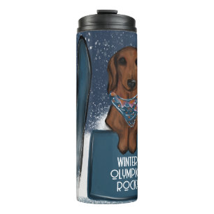 DACHSHUND  THERMAL TUMBLER