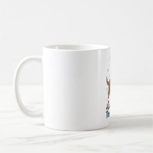 Dachshund Through the Snow Coffee Mug