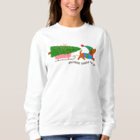 Dachshund Through The Snow Cute Christmas Dog