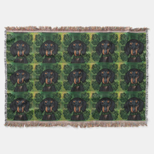 DACHSHUND THROW BLANKET