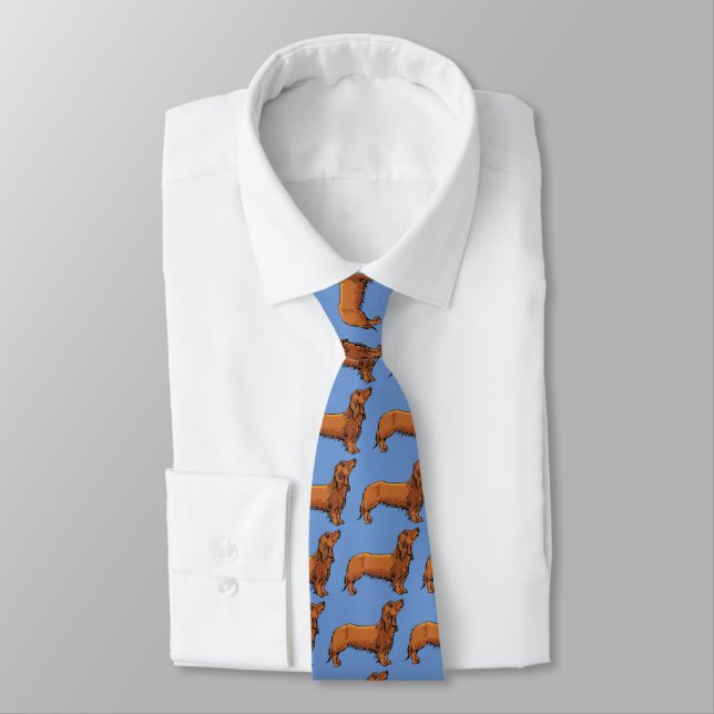 Dachshund Tie (Tied)