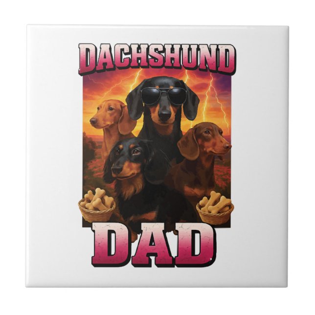Dachshund   tile (Front)