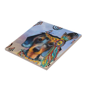 DACHSHUND TILE