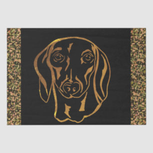 DACHSHUND  TISSUE PAPER