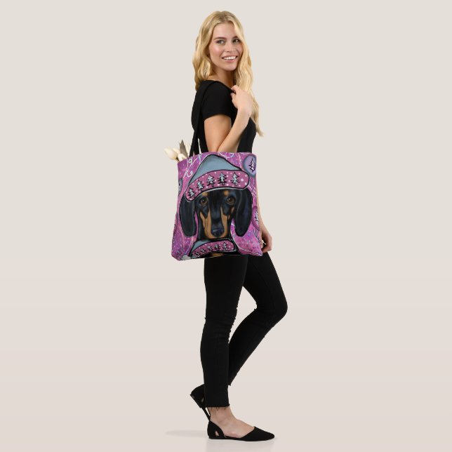 DACHSHUND         TOTE BAG (On Model)