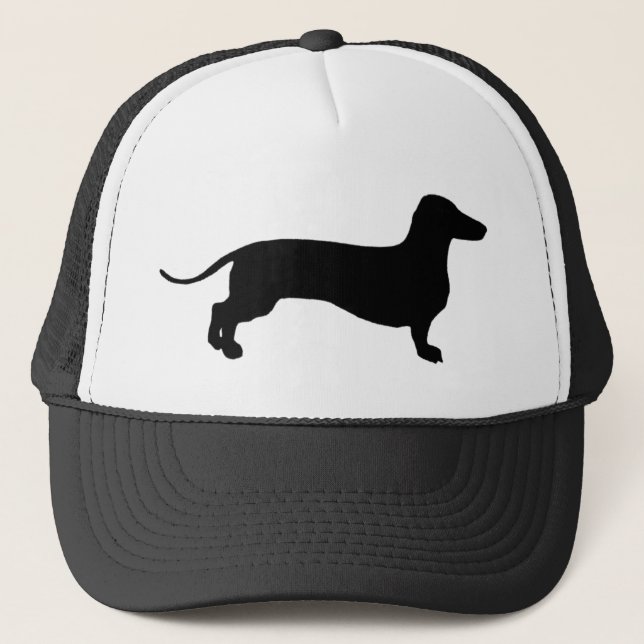 dachshund trucker hat (Front)