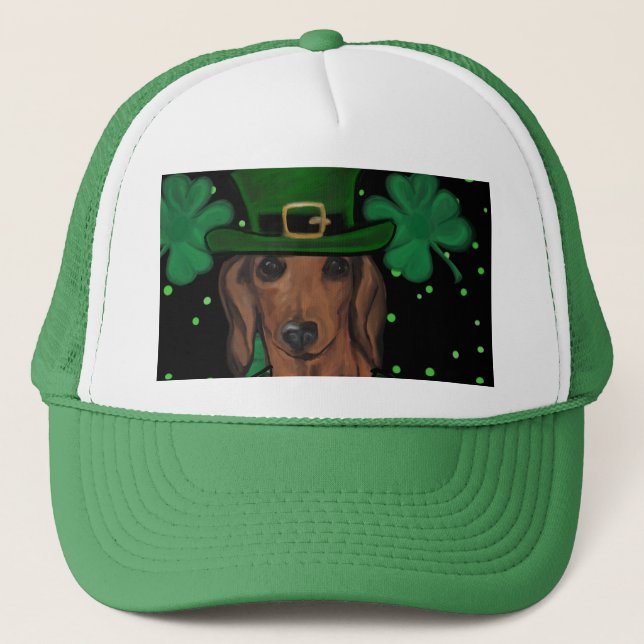 DACHSHUND             TRUCKER HAT (Front)