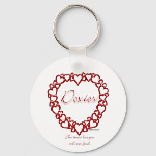 Dachshund True Love - Keychain