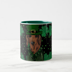 DACHSHUND            Two-Tone COFFEE MUG