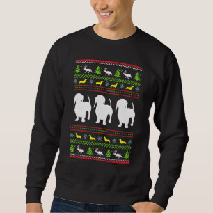 Dachshund Ugly Sweater Dog Dachsund Christmas