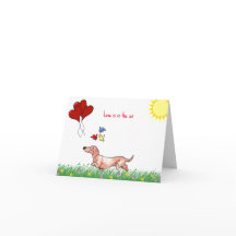 Dachshund Valentine