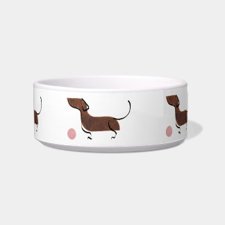 dachshund w/ ball (teckel met bal) bowl