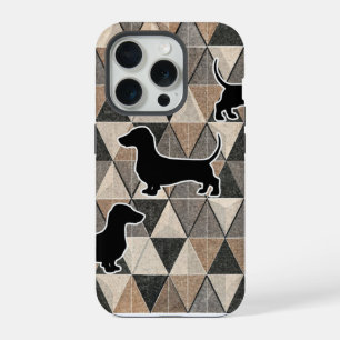 Dachshund Walking iPhone 15 Pro Case