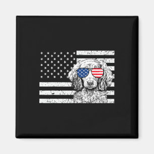 Dachshund Weiner Dog 4th Of July Us American Flag Magnet