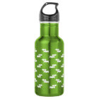 Dachshund Wiener Dog Blue Water Bottle