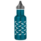 Dachshund Wiener Dog Green Water Bottle