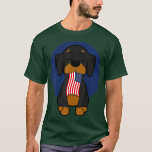 Dachshund Wiener Dog Hot Dog Whelp Funny Gift T-Shirt