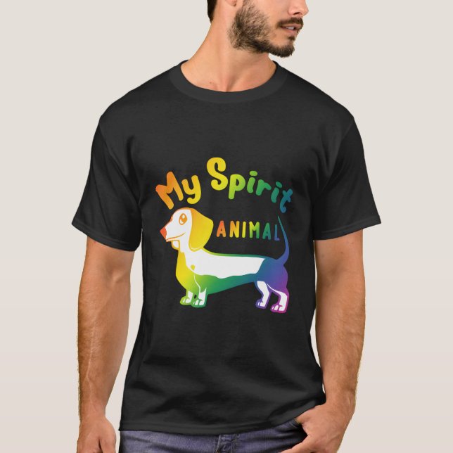 Dachshund Wiener Dog Novelty Hoodie For Doxie Love T-Shirt (Front)