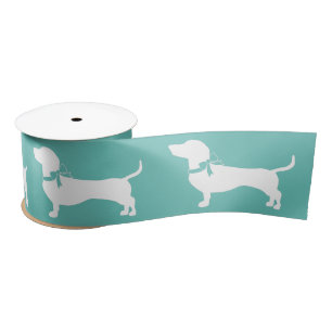 Dachshund Wiener Dog Puppy Satin Ribbon