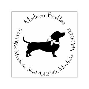 Dachshund Wiener Dog Puppy Self-inking Stamp