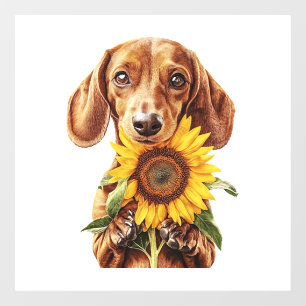 Dachshund Window Cling