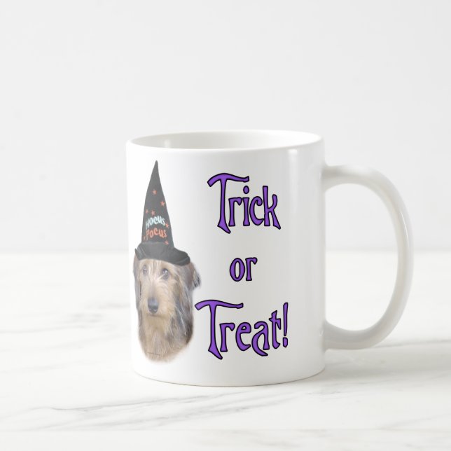 Dachshund (wire) Trick Coffee Mug (Right)
