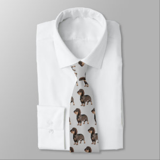 Dachshund Wirehaired Dog Tie