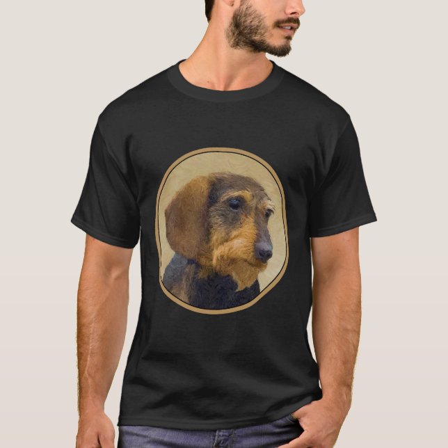 Dachshund Wirehaired T-Shirt (Front)