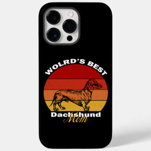 Dachshund - World's Best Dachshund Mum Case-Mate iPhone 14 Pro Max Case