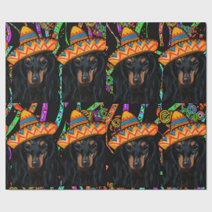 DACHSHUND            WRAPPING PAPER