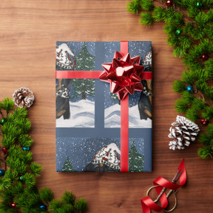 Dachshund wrapping paper