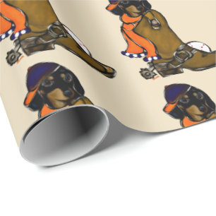DACHSHUND WRAPPING PAPER