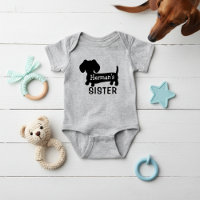 Dachshund's Baby Sister Personalised with Name