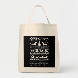 Dachshunds Christmas Tote Bag