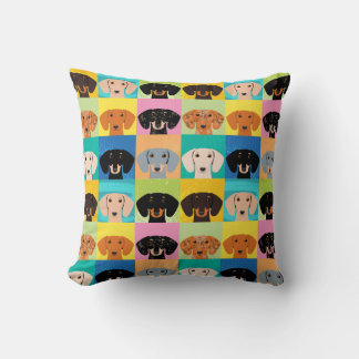 Dachshunds cushion
