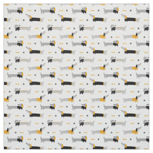 Dachshunds - Doxies Fabric