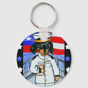 Dachshunds Key Ring