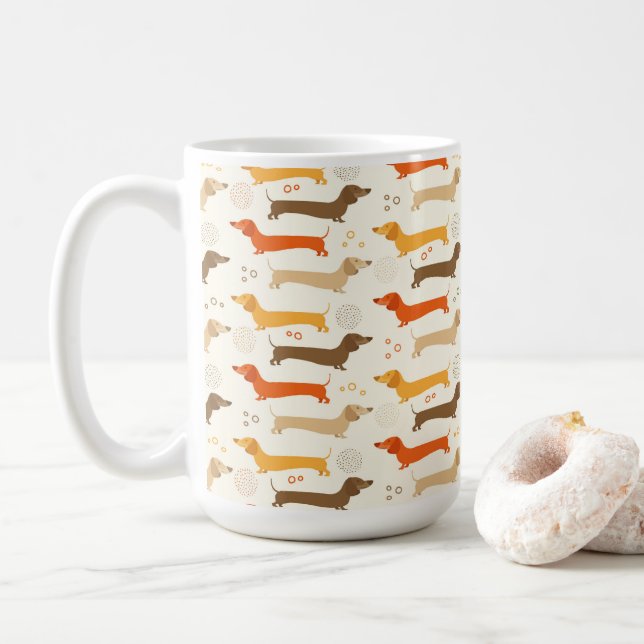 Dachshunds Mug (With Donut)