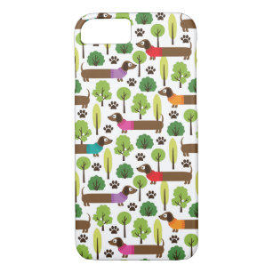 Dachshunds On A Walk In The Park Case-Mate iPhone Case