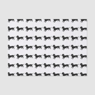 Dachshunds Pattern Tissue Paper