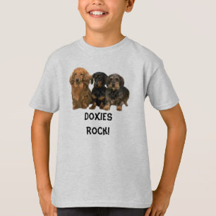 Dachshunds Rock Kids T-Shirt