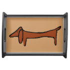 Dachshunds Serving Tray