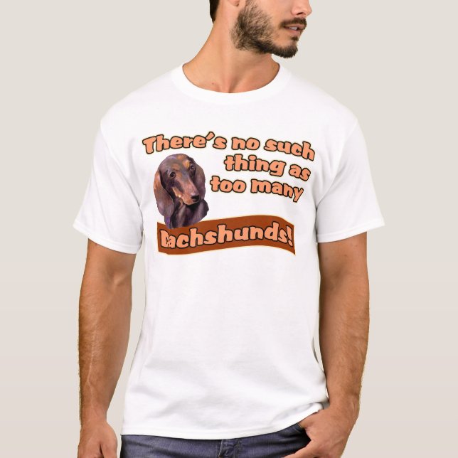 DACHSHUNDS T-Shirt (Front)