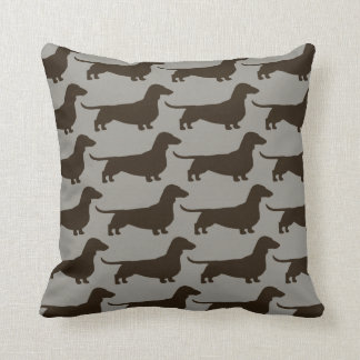 Dachshunds Wiener Dogs Pattern Fun Doxie Lover's Cushion