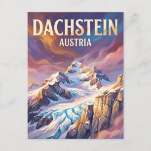 Dachstein Glacier Austria Postcard
