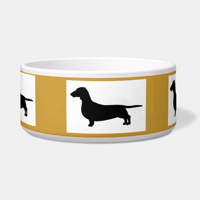 Dachund Design Bowl (Front)