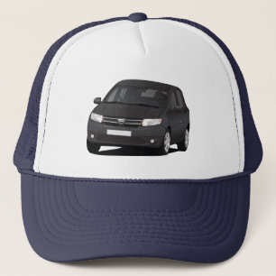 Dacia Sandero - illustration - black Trucker Hat